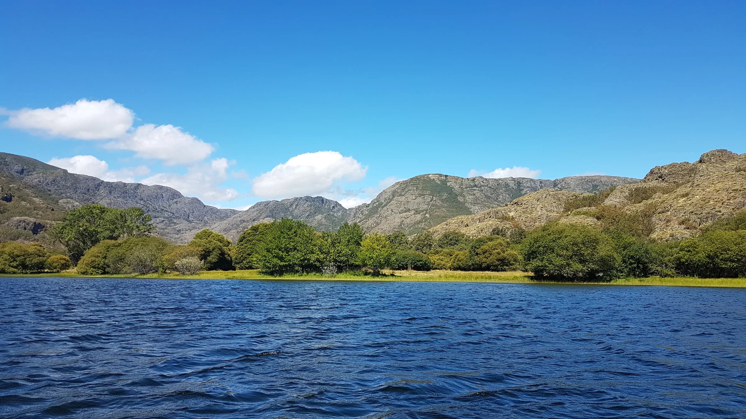 El lago de Sanabria, en Zamora